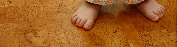 Kork-Boden - angenehmes Fuß-Gefühl